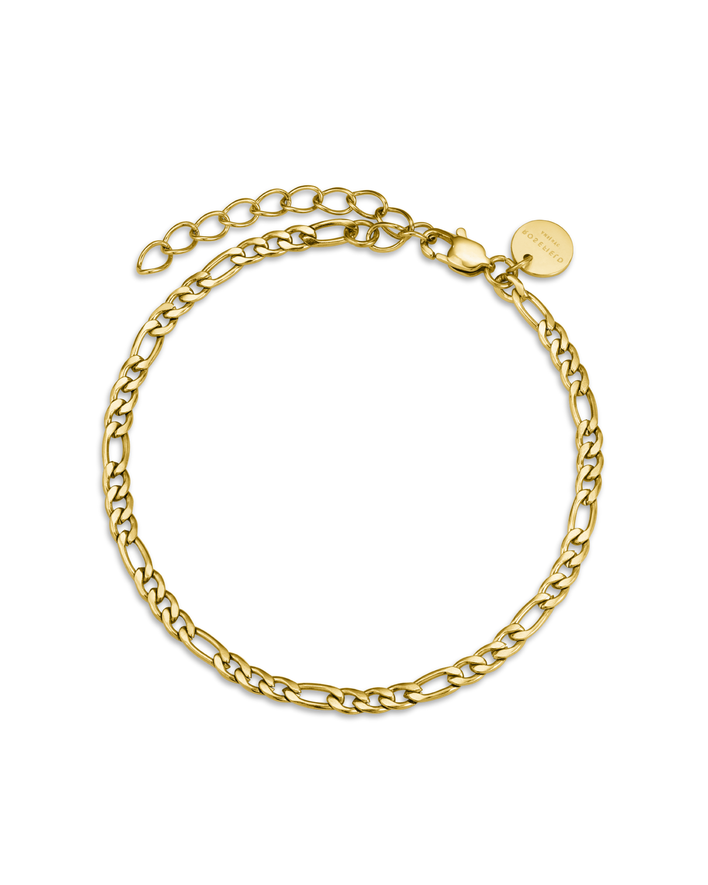 Rosefield Figaro Chain Bracelet Gold