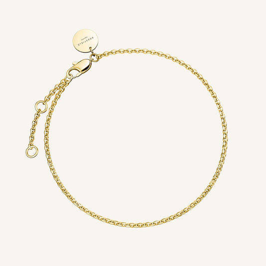 Rosefield Thin Chain Bracelet Gold