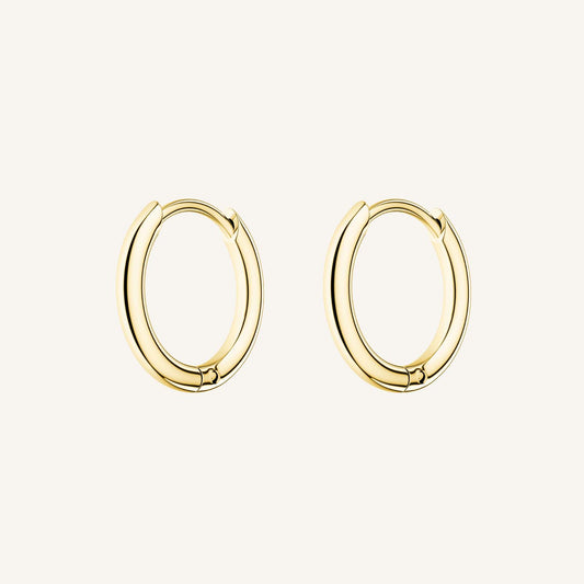 Rosefield Small Hoops Gold