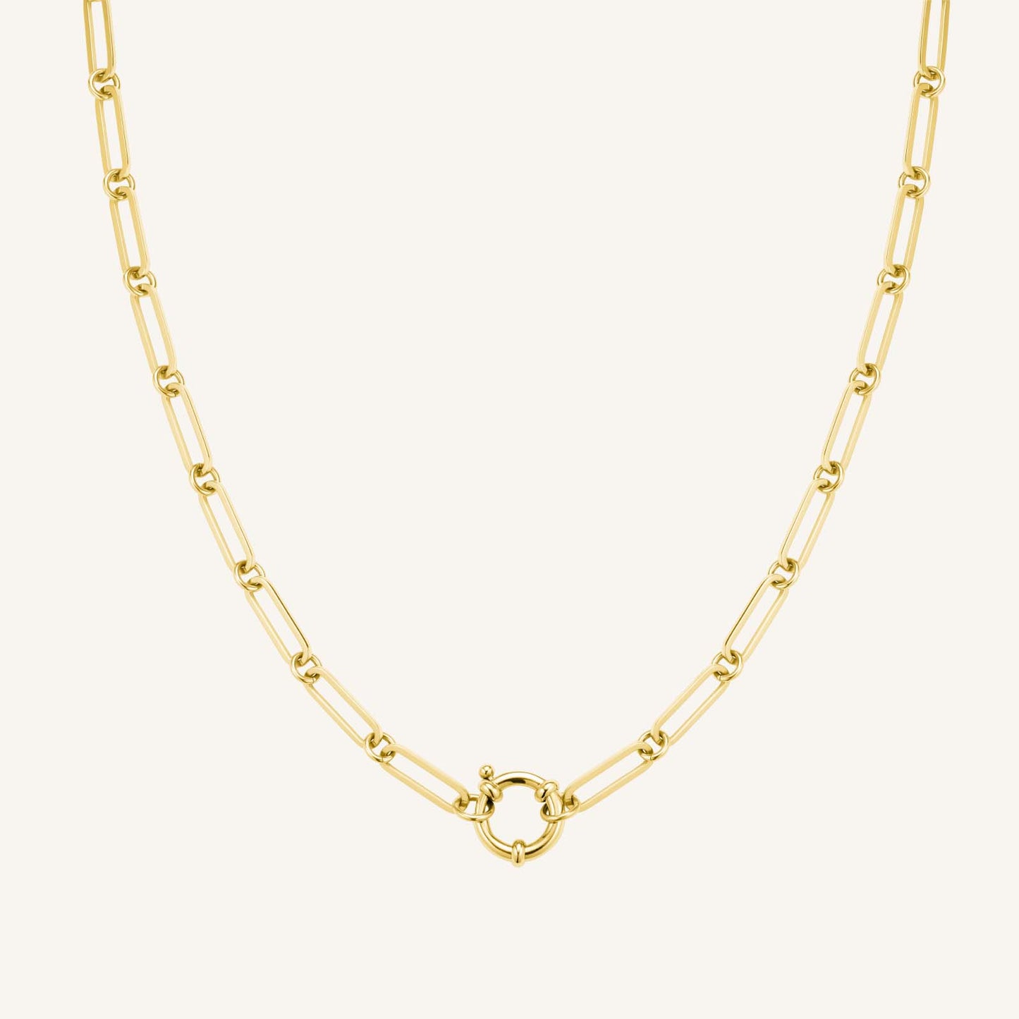 Rosefield Chunky Chain Necklace Gold