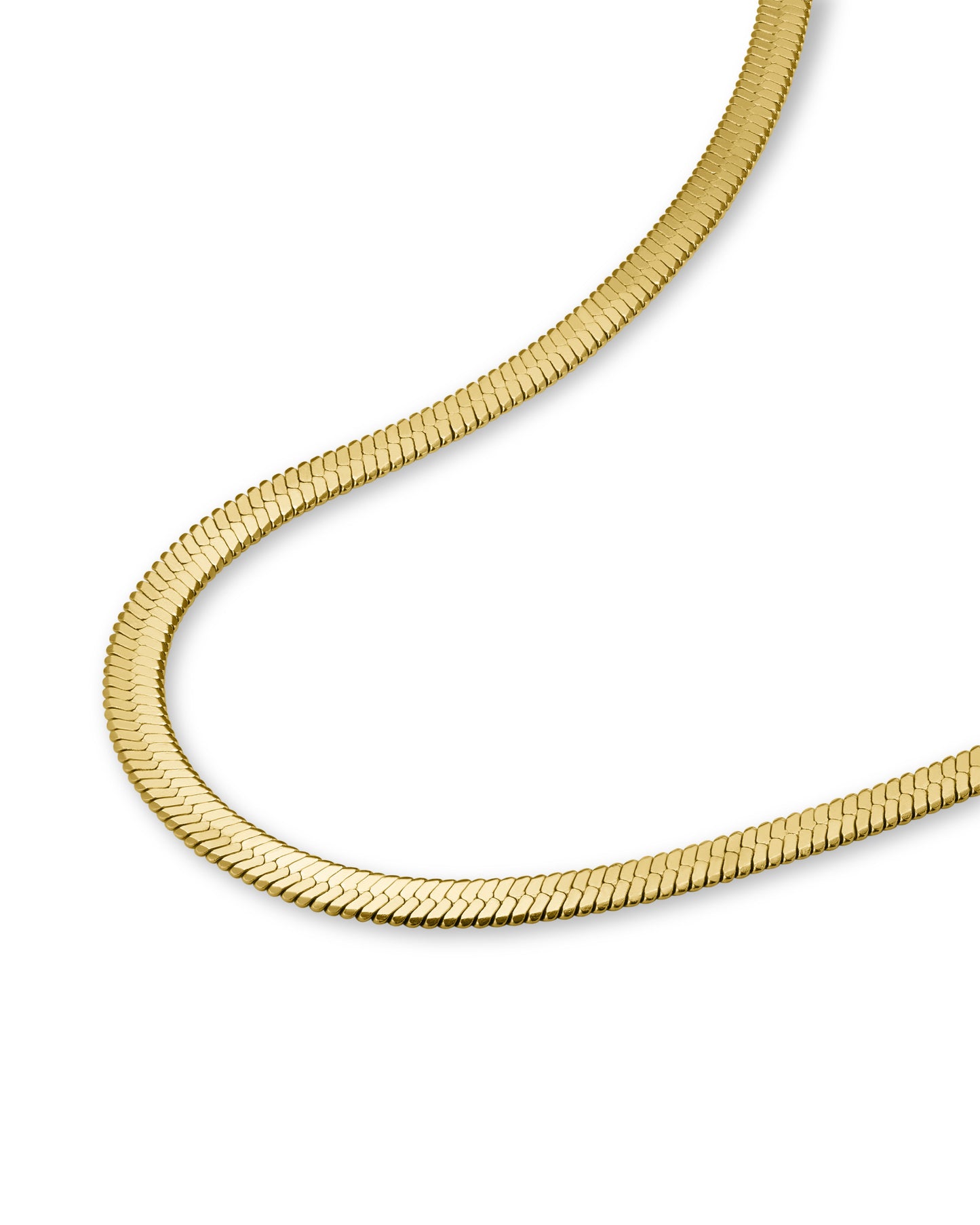 Rosefield Snake Necklace Gold