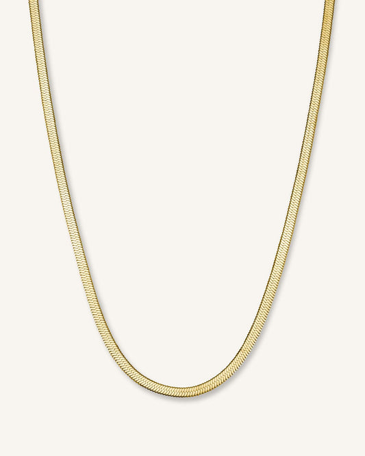 Rosefield Snake Necklace Gold