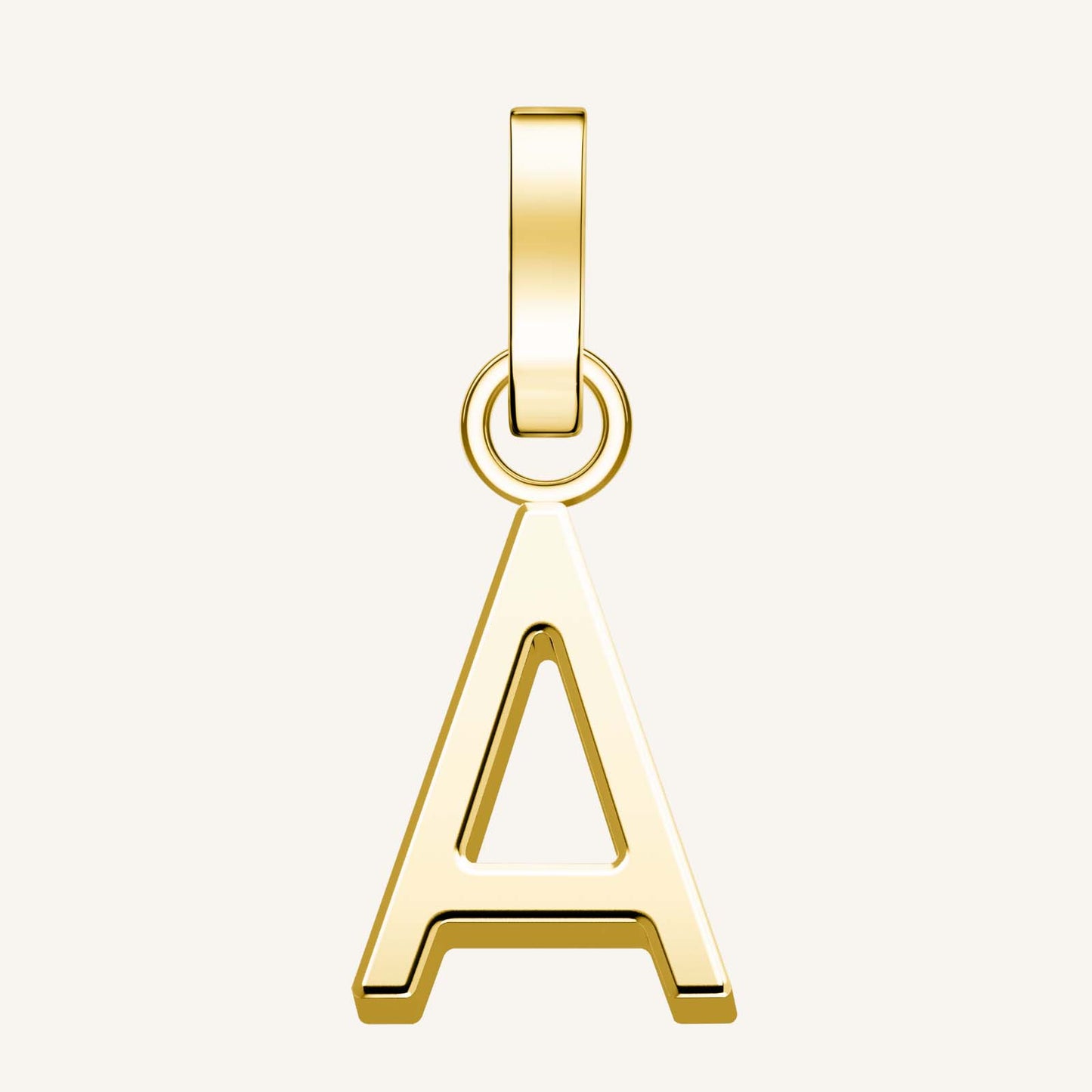 Rosefield Pendant Gold Letter A