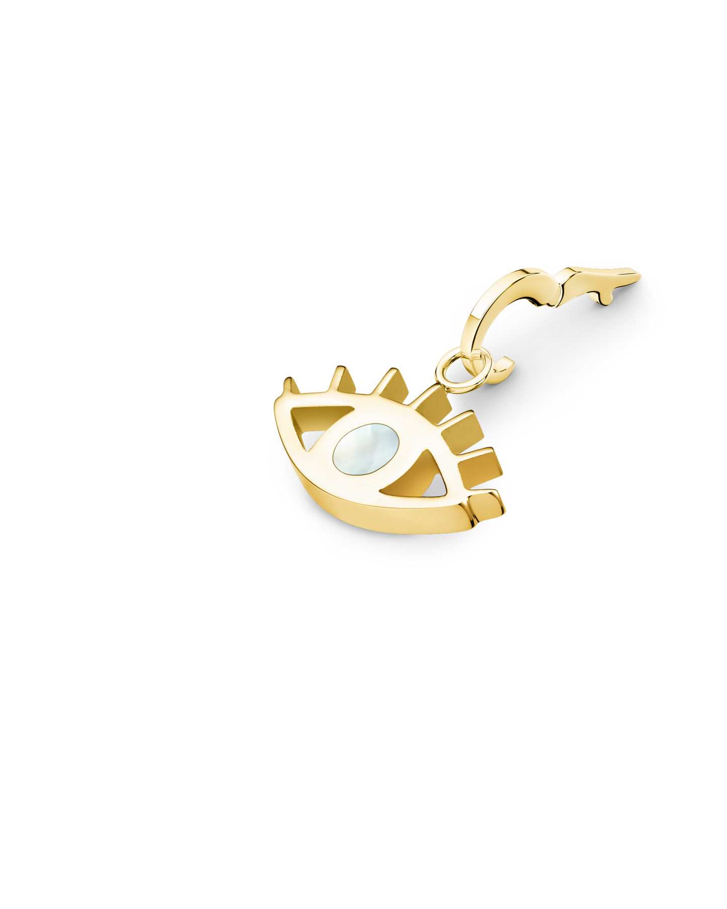 Rosefield Pendant Gold MOP Evil Eye Symbol