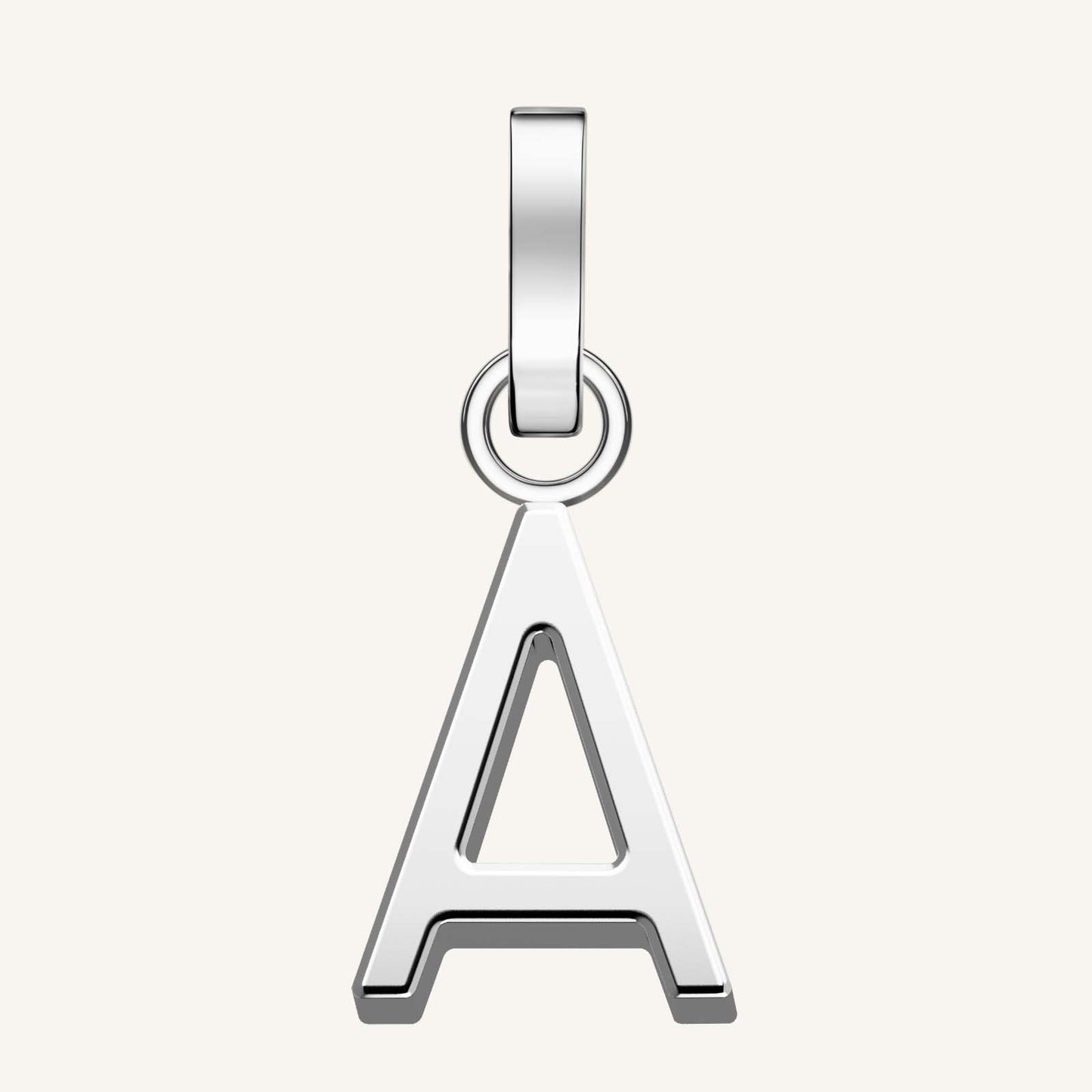 Rosefield Pendant Silver Letter A
