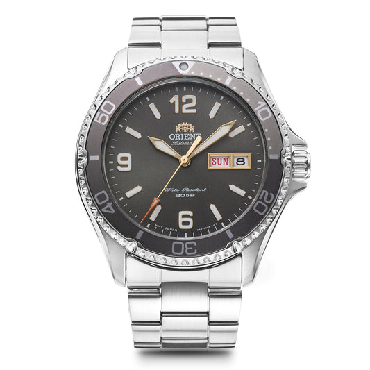 Orient Mako 2023 Steel Bracelet Grey Dial